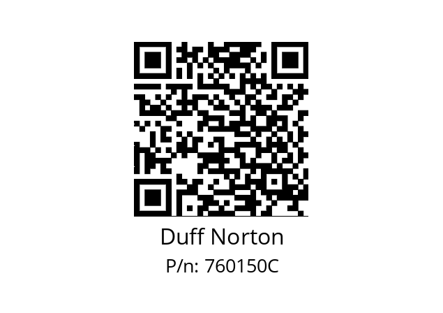   Duff Norton 760150C