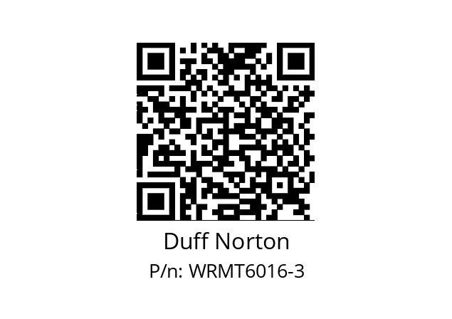   Duff Norton WRMT6016-3