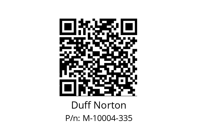   Duff Norton M-10004-335