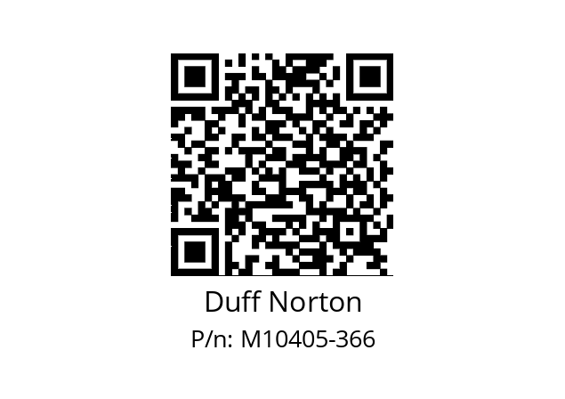   Duff Norton M10405-366