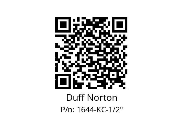   Duff Norton 1644-KC-1/2"