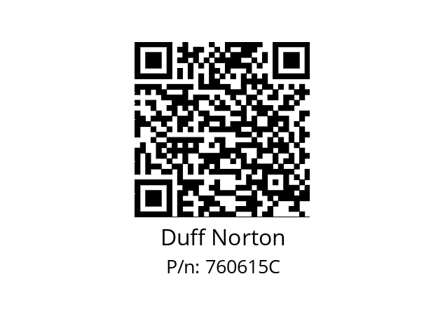   Duff Norton 760615C