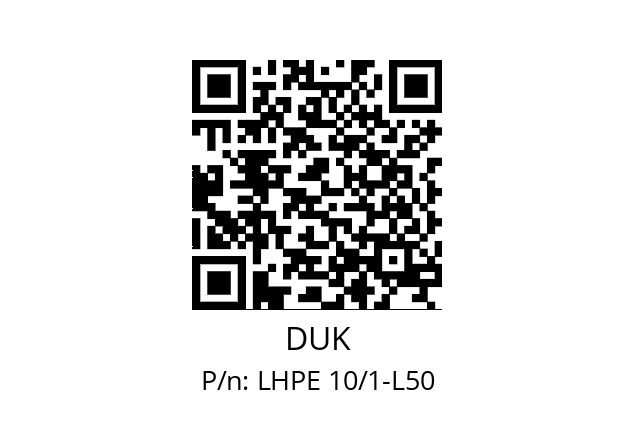   DUK LHPE 10/1-L50