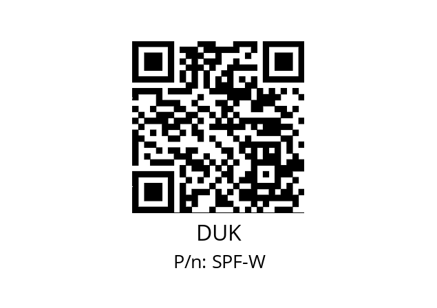   DUK SPF-W