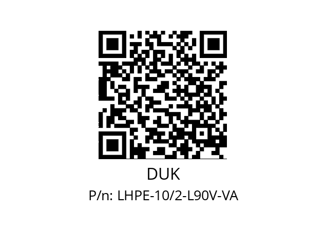   DUK LHPE-10/2-L90V-VA