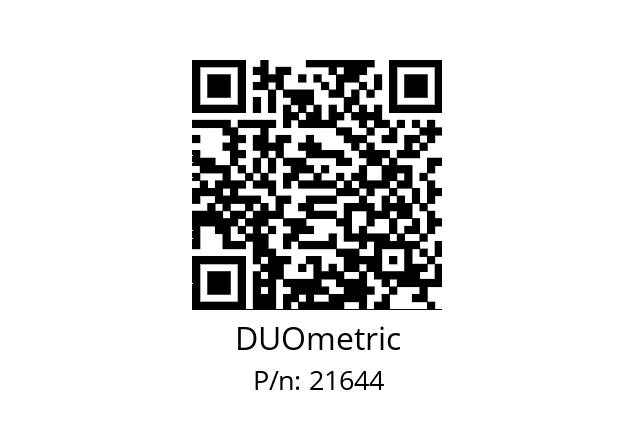   DUOmetric 21644