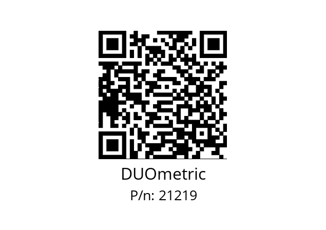   DUOmetric 21219