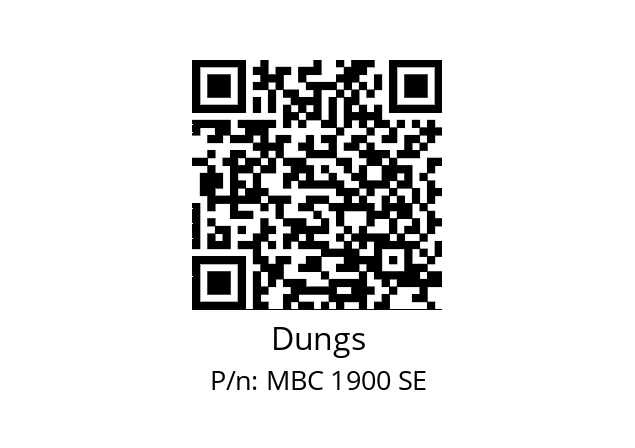   Dungs MBC 1900 SE