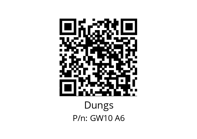   Dungs GW10 A6