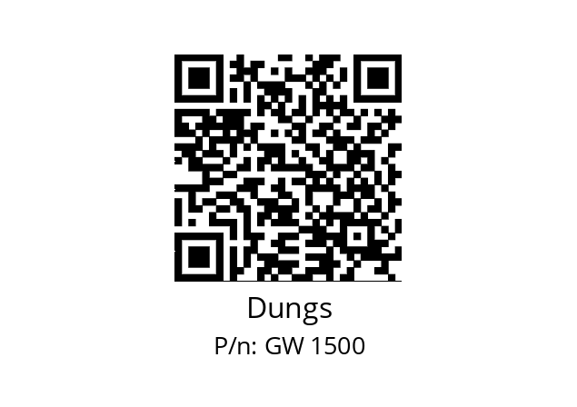   Dungs GW 1500