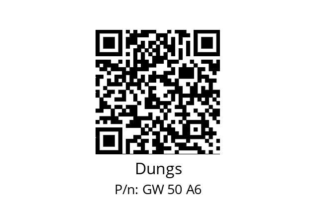   Dungs GW 50 A6