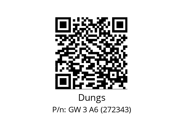   Dungs GW 3 A6 (272343)