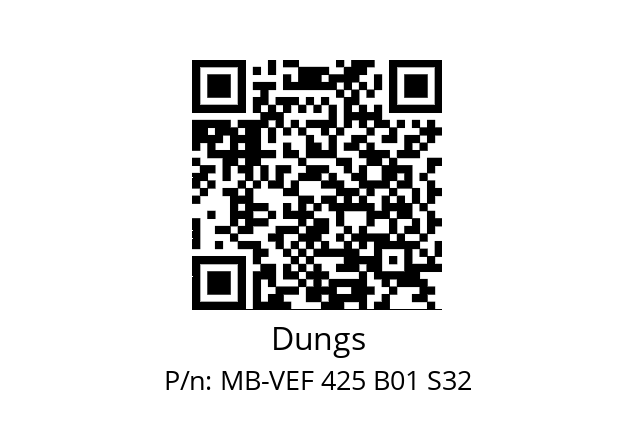   Dungs MB-VEF 425 B01 S32