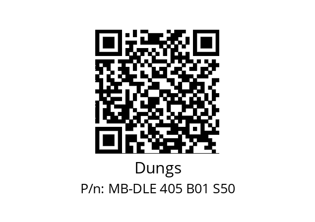   Dungs MB-DLE 405 B01 S50