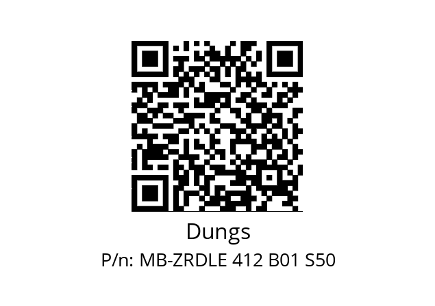   Dungs MB-ZRDLE 412 B01 S50