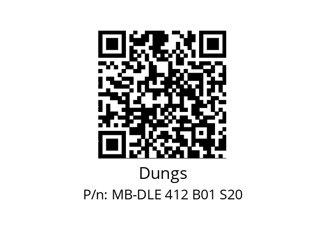   Dungs MB-DLE 412 B01 S20