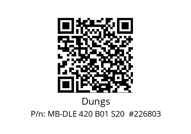   Dungs MB-DLE 420 B01 S20  #226803