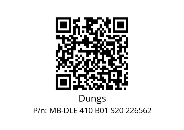   Dungs MB-DLE 410 B01 S20 226562