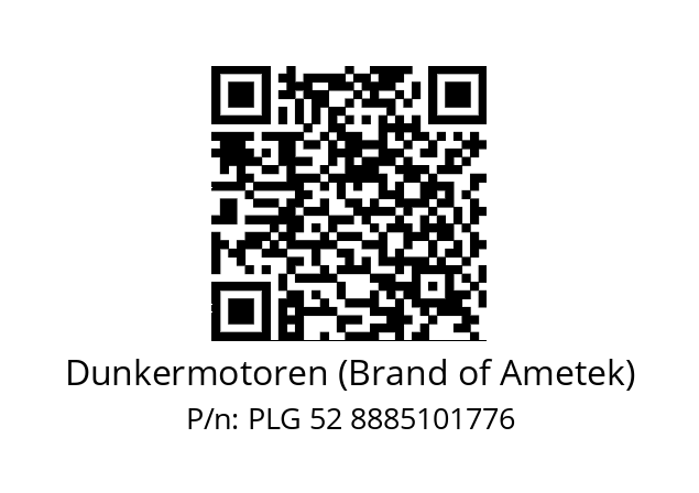   Dunkermotoren (Brand of Ametek) PLG 52 8885101776