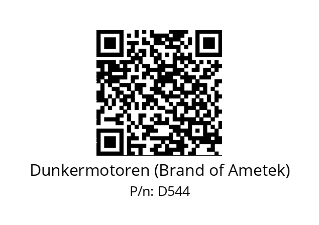   Dunkermotoren (Brand of Ametek) D544