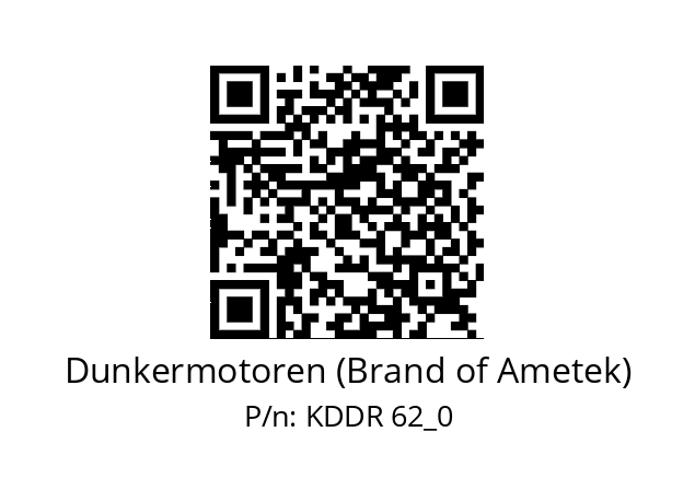   Dunkermotoren (Brand of Ametek) KDDR 62_0