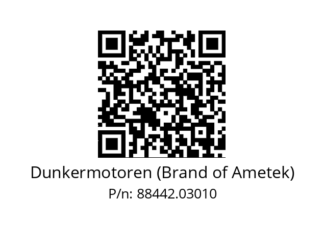   Dunkermotoren (Brand of Ametek) 88442.03010