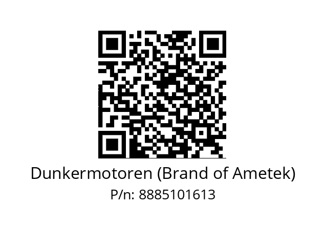   Dunkermotoren (Brand of Ametek) 8885101613