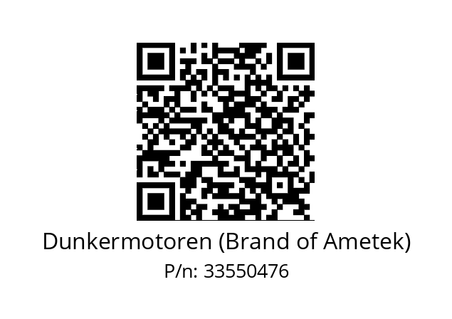   Dunkermotoren (Brand of Ametek) 33550476