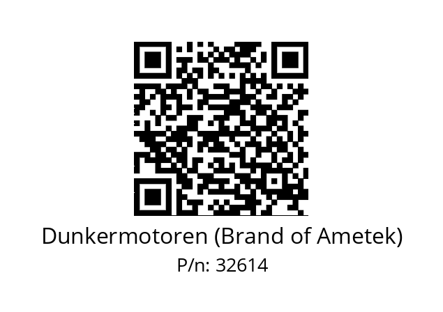   Dunkermotoren (Brand of Ametek) 32614