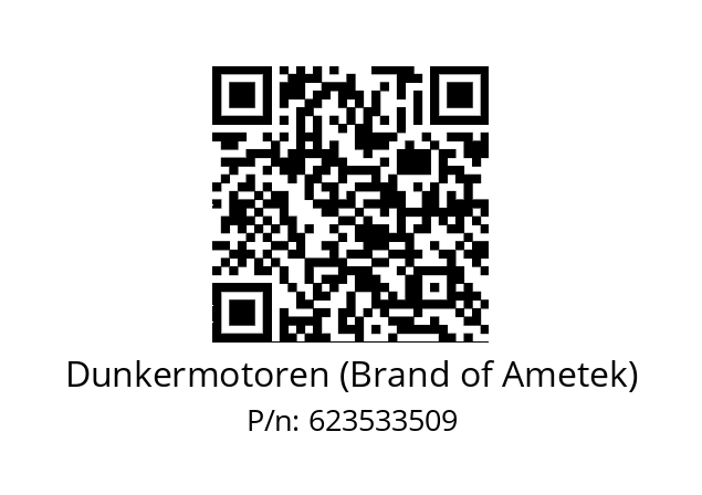   Dunkermotoren (Brand of Ametek) 623533509