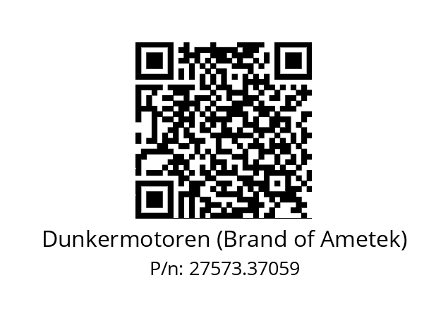   Dunkermotoren (Brand of Ametek) 27573.37059