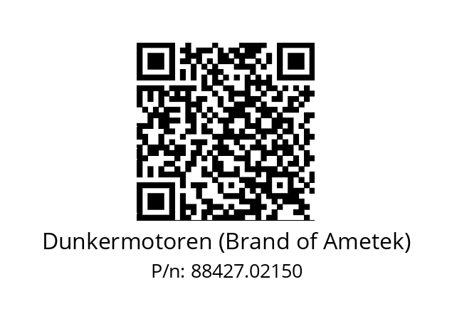   Dunkermotoren (Brand of Ametek) 88427.02150