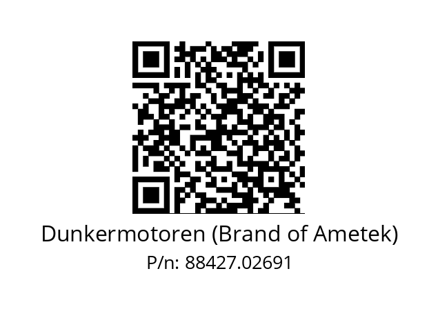   Dunkermotoren (Brand of Ametek) 88427.02691