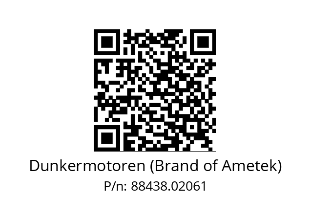   Dunkermotoren (Brand of Ametek) 88438.02061