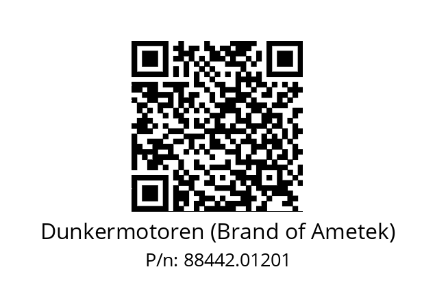   Dunkermotoren (Brand of Ametek) 88442.01201