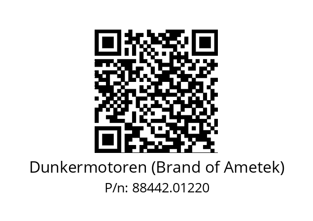   Dunkermotoren (Brand of Ametek) 88442.01220