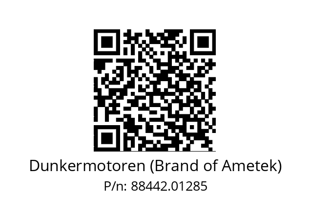   Dunkermotoren (Brand of Ametek) 88442.01285