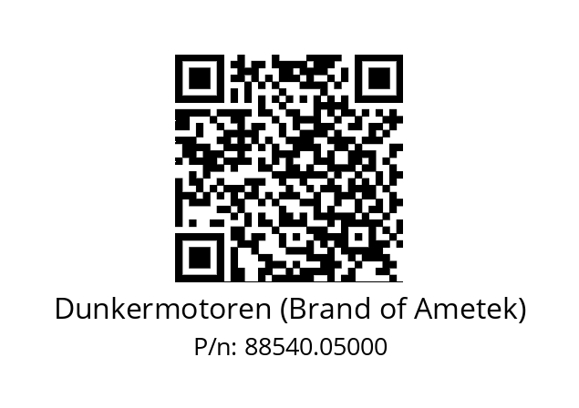   Dunkermotoren (Brand of Ametek) 88540.05000