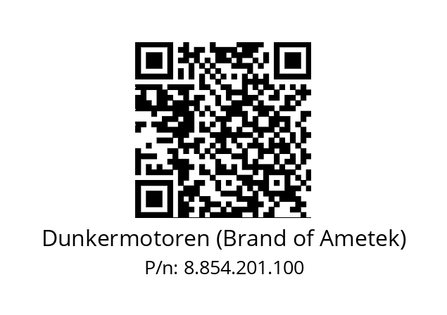   Dunkermotoren (Brand of Ametek) 8.854.201.100