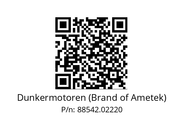   Dunkermotoren (Brand of Ametek) 88542.02220