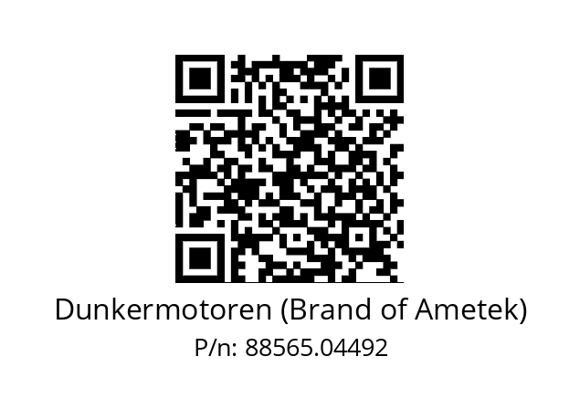   Dunkermotoren (Brand of Ametek) 88565.04492