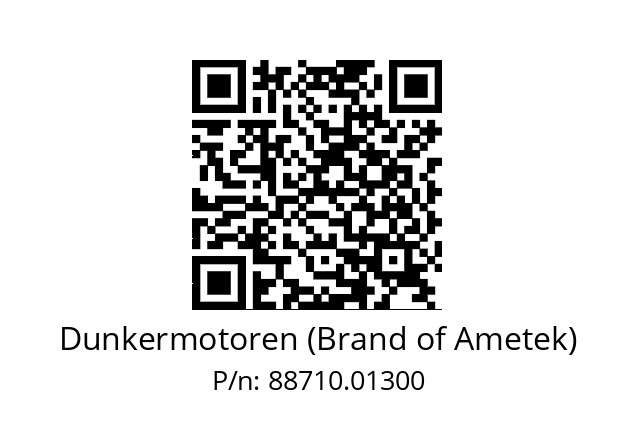   Dunkermotoren (Brand of Ametek) 88710.01300