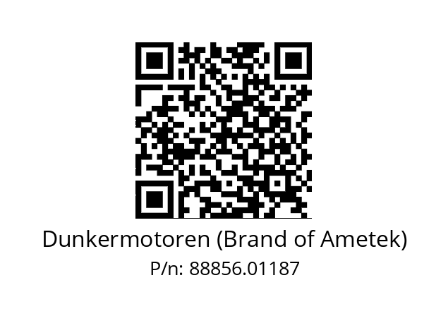   Dunkermotoren (Brand of Ametek) 88856.01187