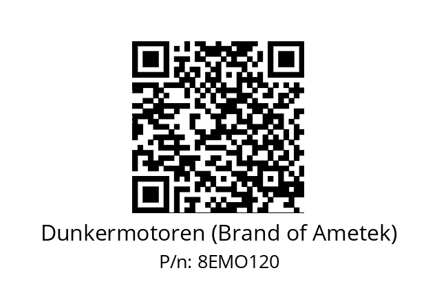   Dunkermotoren (Brand of Ametek) 8EMO120