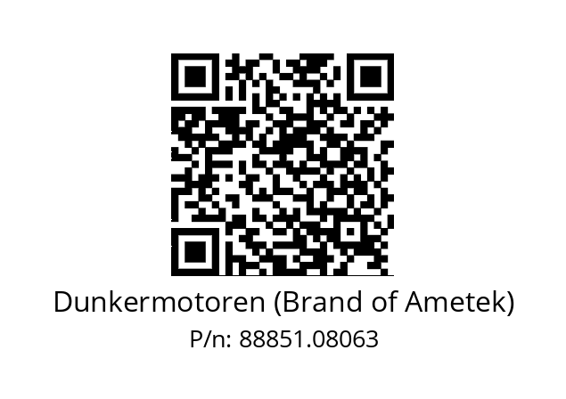   Dunkermotoren (Brand of Ametek) 88851.08063