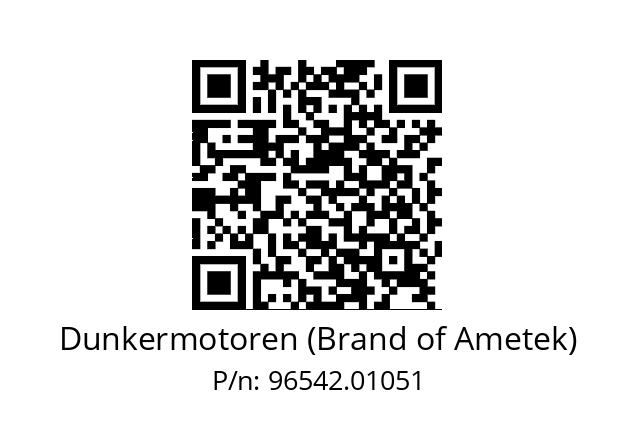   Dunkermotoren (Brand of Ametek) 96542.01051