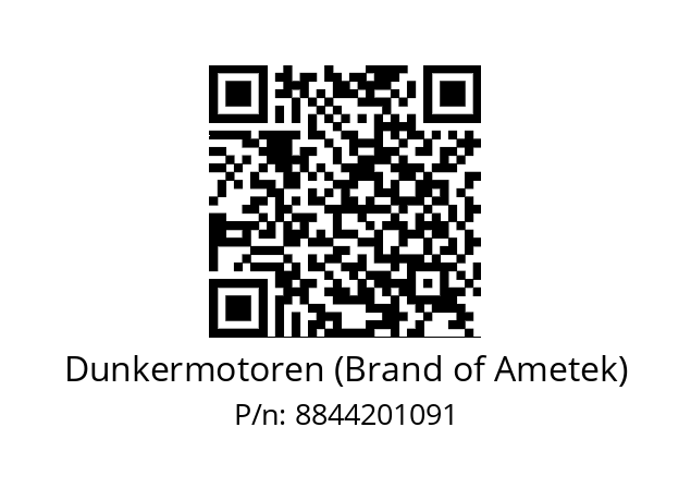   Dunkermotoren (Brand of Ametek) 8844201091