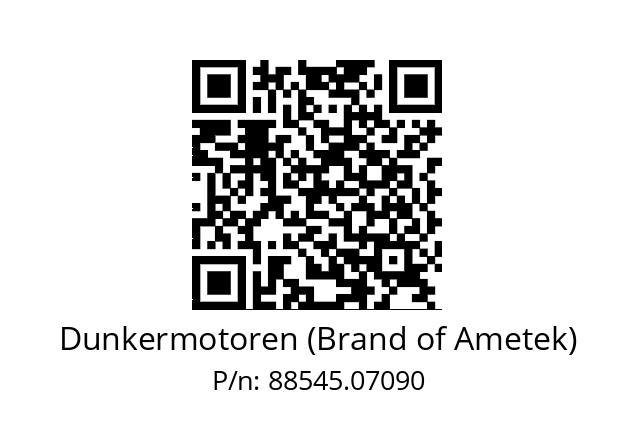   Dunkermotoren (Brand of Ametek) 88545.07090