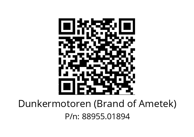   Dunkermotoren (Brand of Ametek) 88955.01894