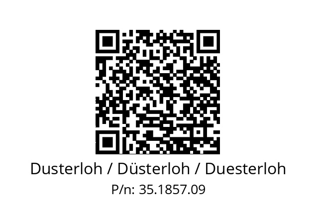   Dusterloh / Düsterloh / Duesterloh 35.1857.09